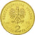 Coin, Poland, 2 Zlote, 2012, Warsaw, MS(63), Brass, KM:838