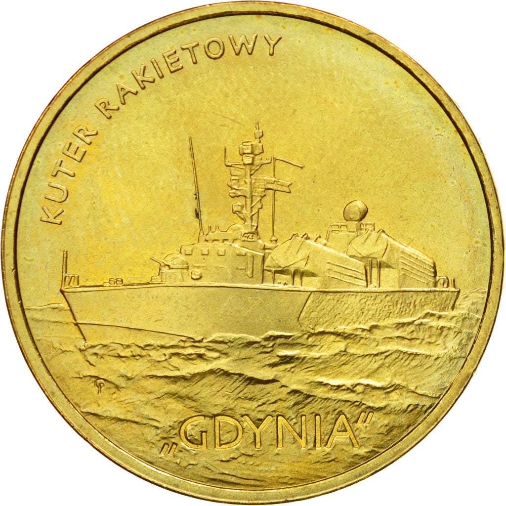 Coin, Poland, 2 Zlotych, 2013, Warsaw, MS(63), Brass, KM:848