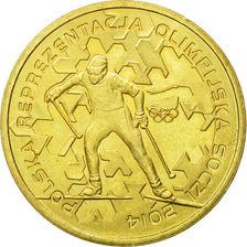 Coin, Poland, 2 Zlote, 2014, Warsaw, MS(63), Cupro-Aluminium, KM:893