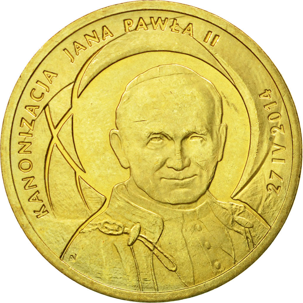 Moneta, Polonia, 2 Zlote, 2014, Warsaw, SPL, Rame-alluminio, KM:919