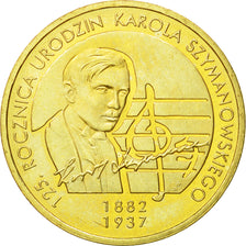 Coin, Poland, 2 Zlote, 2007, Warsaw, MS(63), Brass, KM:612