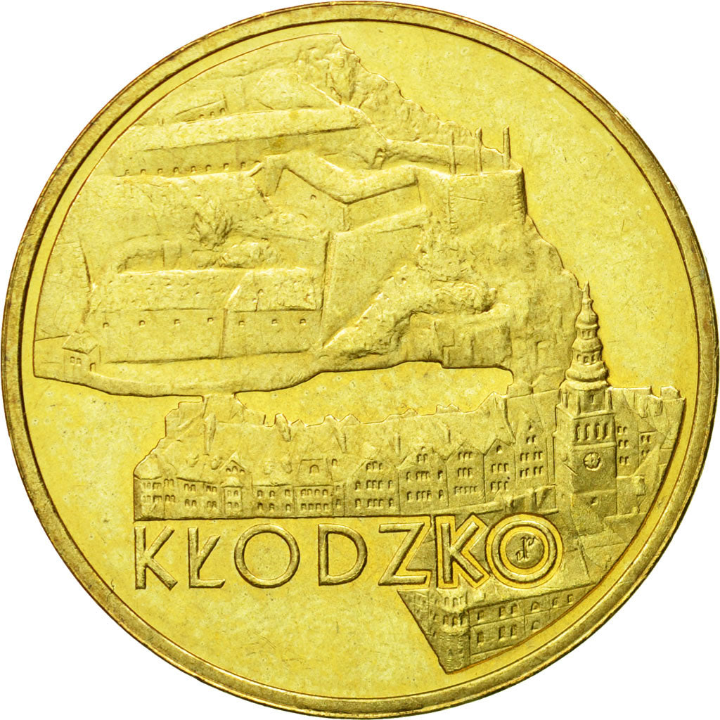 Coin, Poland, 2 Zlote, 2007, Warsaw, MS(63), Brass, KM:624