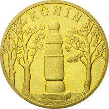 Coin, Poland, 2 Zlote, 2008, Warsaw, MS(63), Brass, KM:631