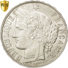 France, Cérès, 5 Francs, 1871 K, Bordeaux, KM:818.2, PCGS AU58