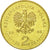Coin, Poland, 2 Zlote, 2008, Warsaw, AU(55-58), Brass, KM:638