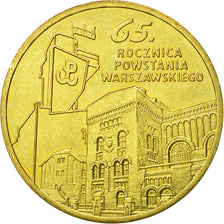 Coin, Poland, 2 Zlote, 2009, Warsaw, MS(63), Brass, KM:687