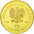 Moneda, Polonia, 2 Zlote, 2009, Warsaw, SC, Latón, KM:690