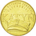 Coin, Poland, 2 Zlote, 2010, Warsaw, MS(60-62), Brass, KM:721