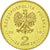 Coin, Poland, 2 Zlote, 2010, Warsaw, MS(60-62), Brass, KM:721