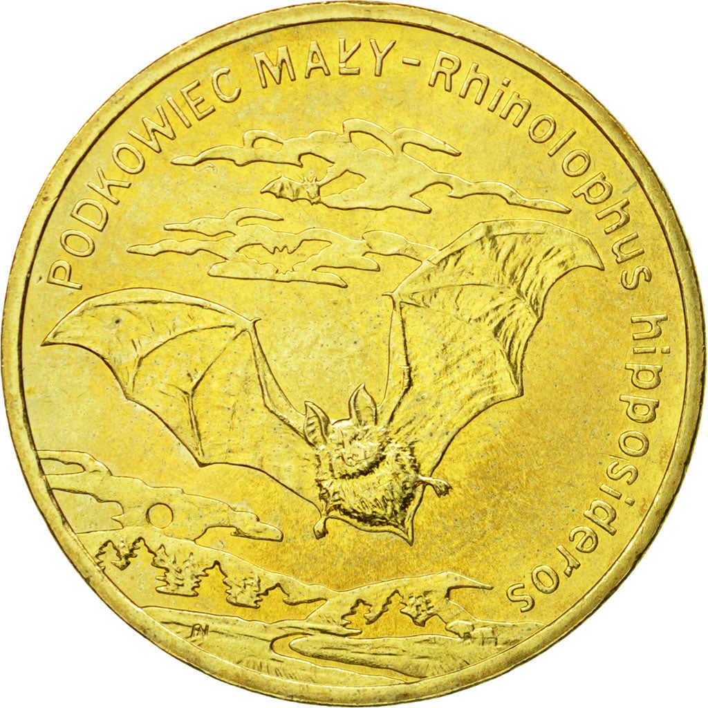 Coin, Poland, 2 Zlote, 2010, Warsaw, MS(63), Brass, KM:723
