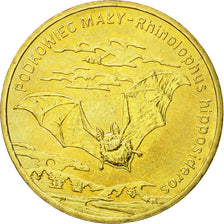 Coin, Poland, 2 Zlote, 2010, Warsaw, MS(63), Brass, KM:723