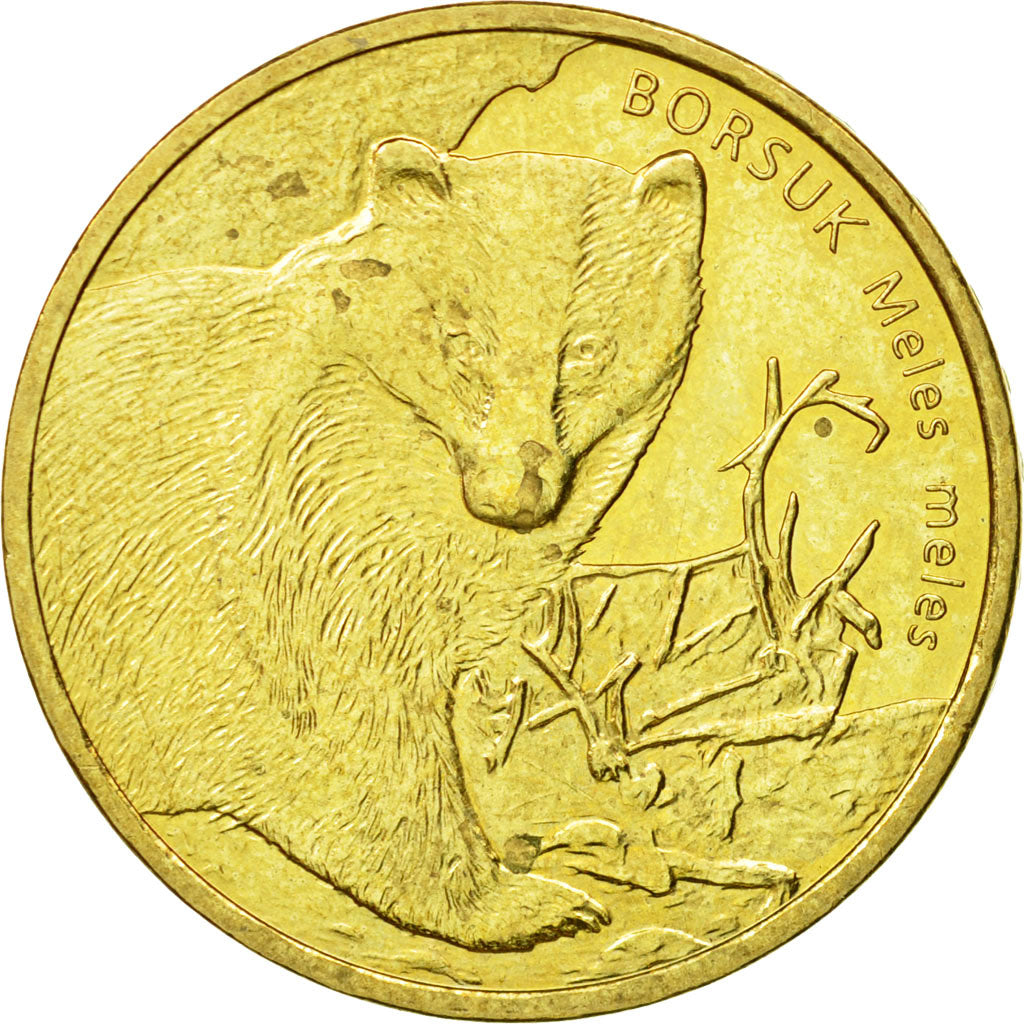 Coin, Poland, 2 Zlote, 2011, Warsaw, MS(63), Brass, KM:762