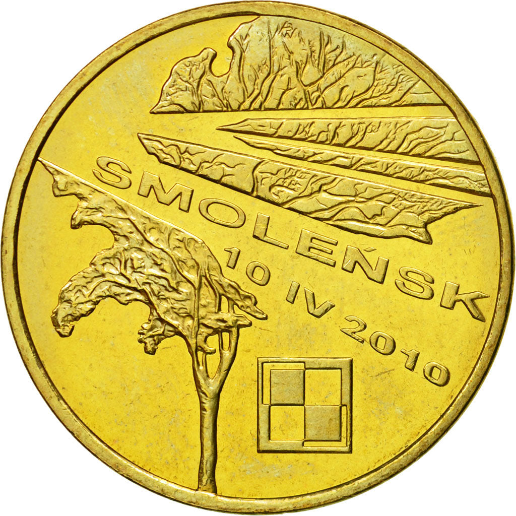 Coin, Poland, 2 Zlote, 2011, Warsaw, MS(63), Brass, KM:769