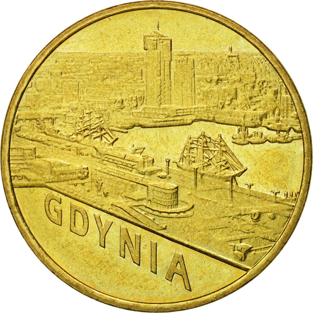 Coin, Poland, 2 Zlote, 2011, Warsaw, MS(63), Brass, KM:783