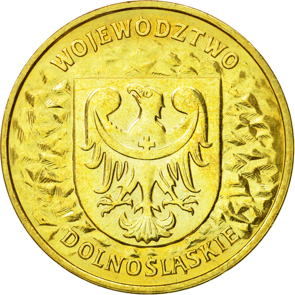 Coin, Poland, 2 Zlote, 2004, Warsaw, MS(63), Brass, KM:484