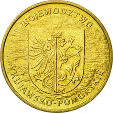 Coin, Poland, 2 Zlote, 2004, Warsaw, MS(60-62), Brass, KM:485