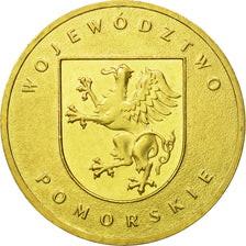 Coin, Poland, 2 Zlote, 2004, Warsaw, MS(63), Brass, KM:492