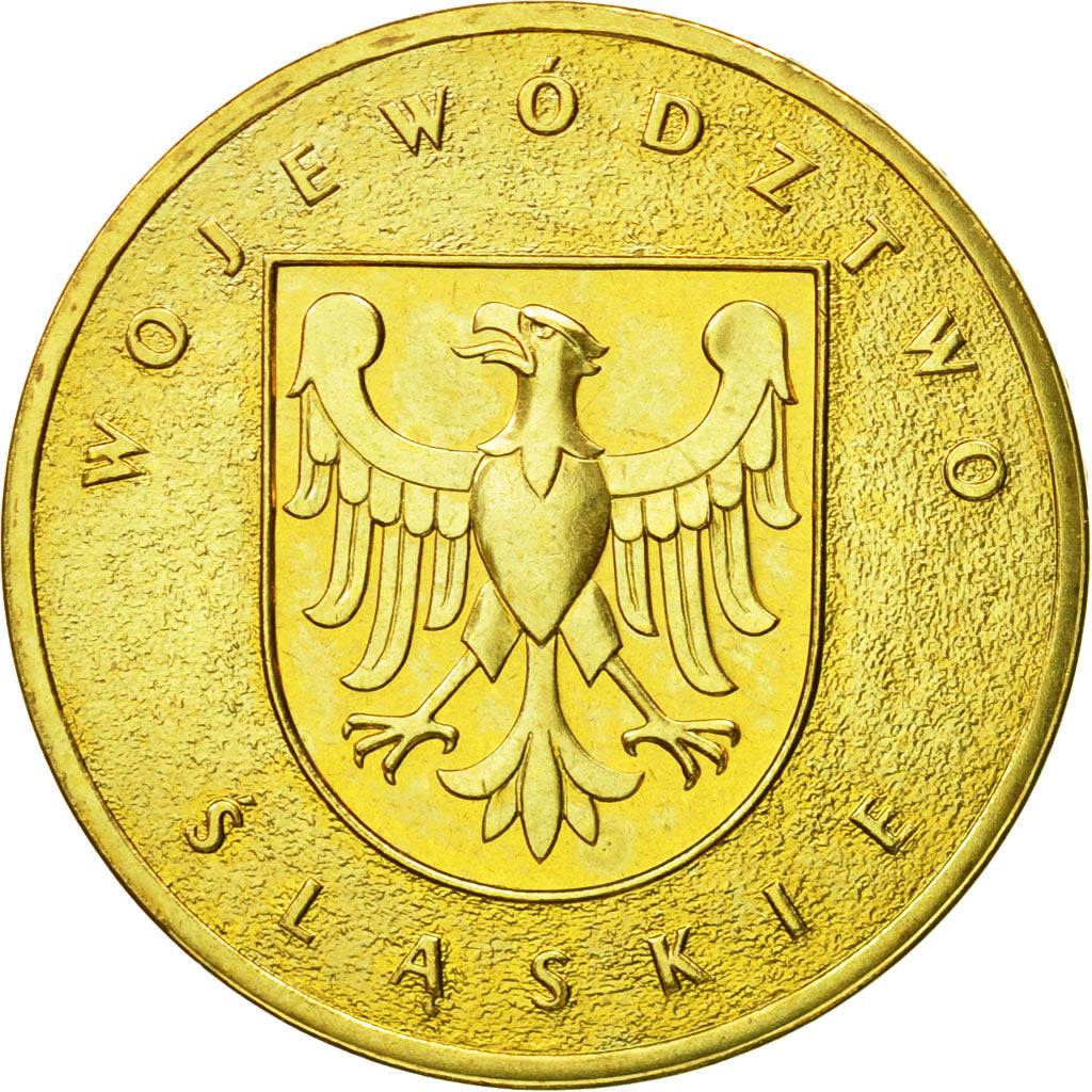 Coin, Poland, 2 Zlote, 2004, Warsaw, MS(63), Brass, KM:493