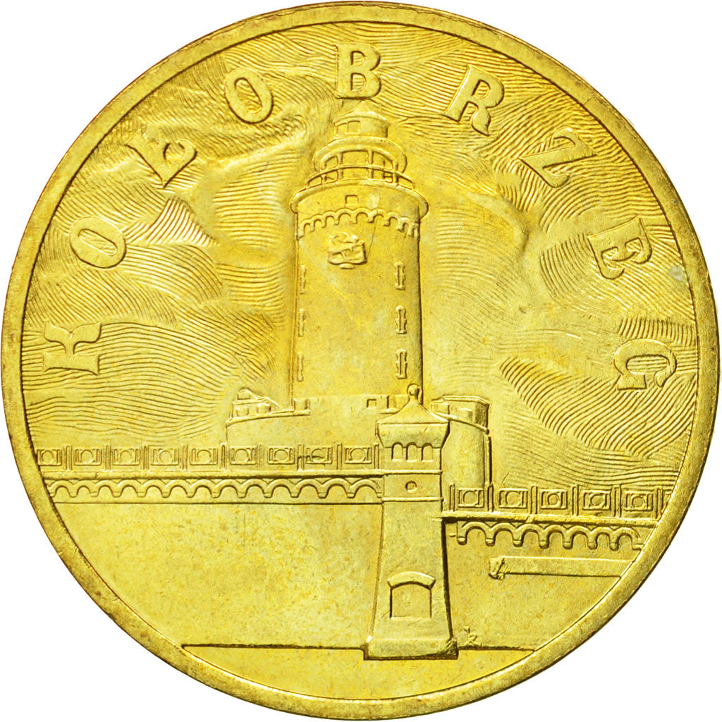 Coin, Poland, 2 Zlote, 2005, Warsaw, MS(63), Brass, KM:528