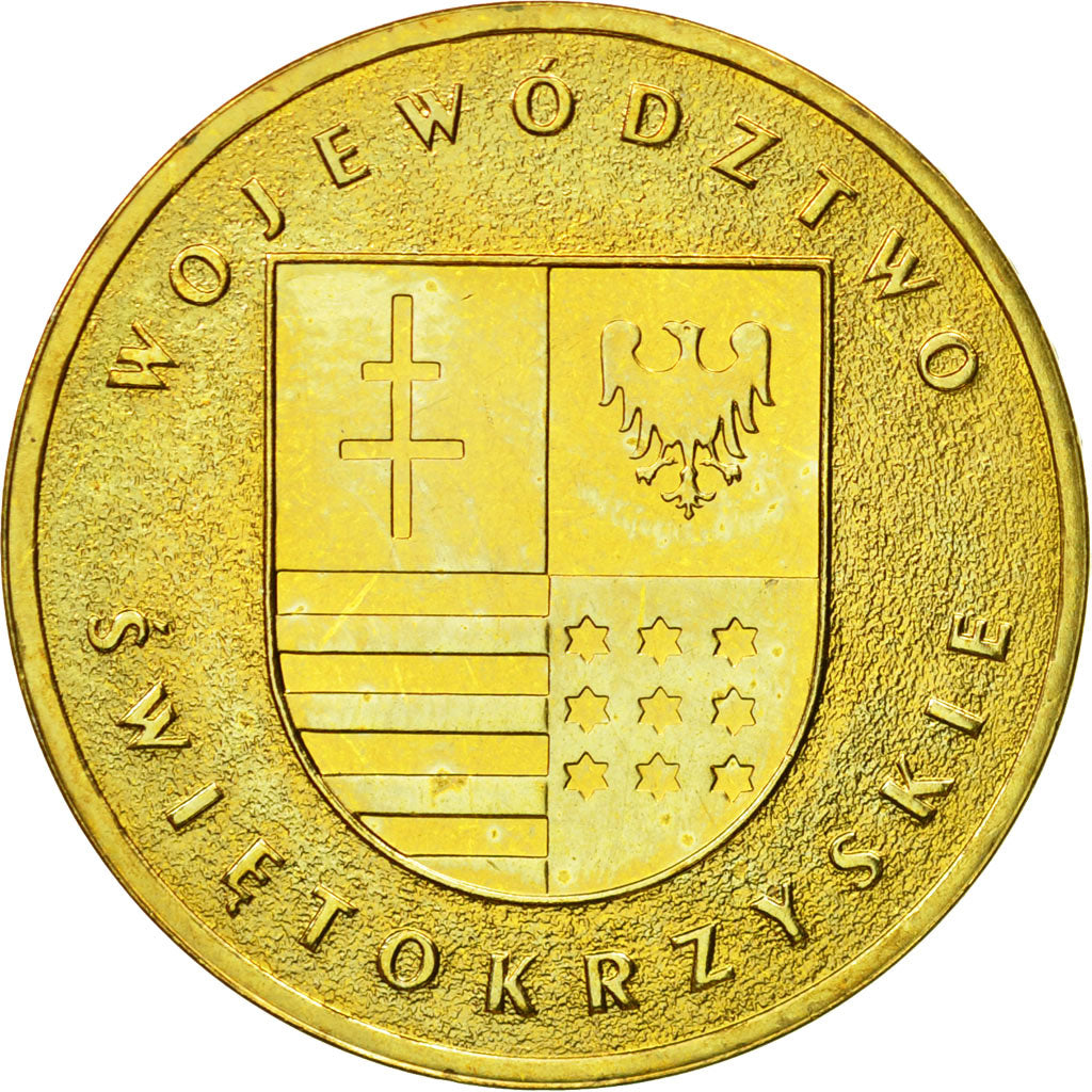 Coin, Poland, 2 Zlote, 2005, Warsaw, MS(63), Brass, KM:560