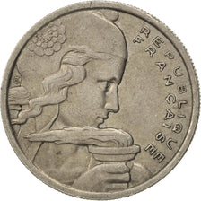 FRANCE, Cochet, 100 Francs, 1958, KM #919.1, EF(40-45), Copper-Nickel, 24,...
