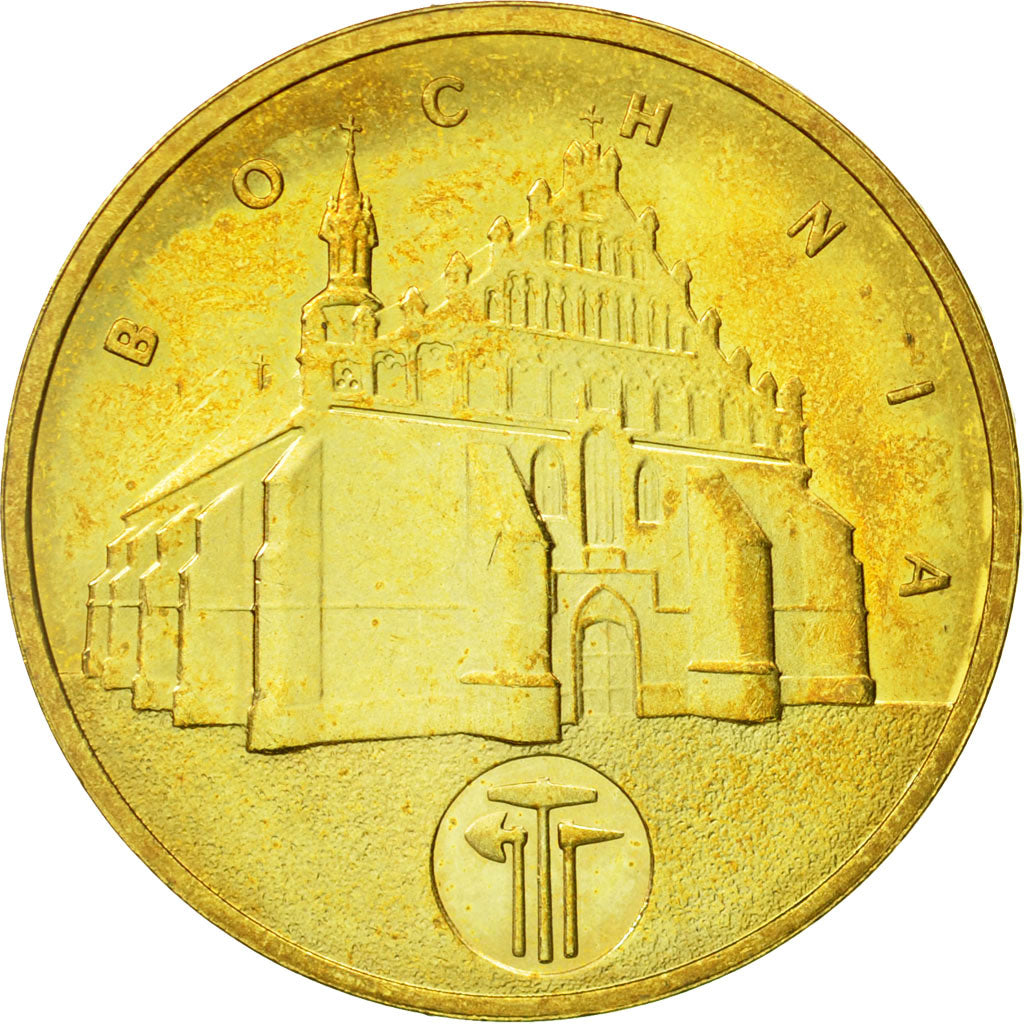 Coin, Poland, 2 Zlote, 2006, Warsaw, MS(63), Brass, KM:543