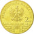 Moneda, Polonia, 2 Zlote, 2006, Warsaw, SC, Latón, KM:549