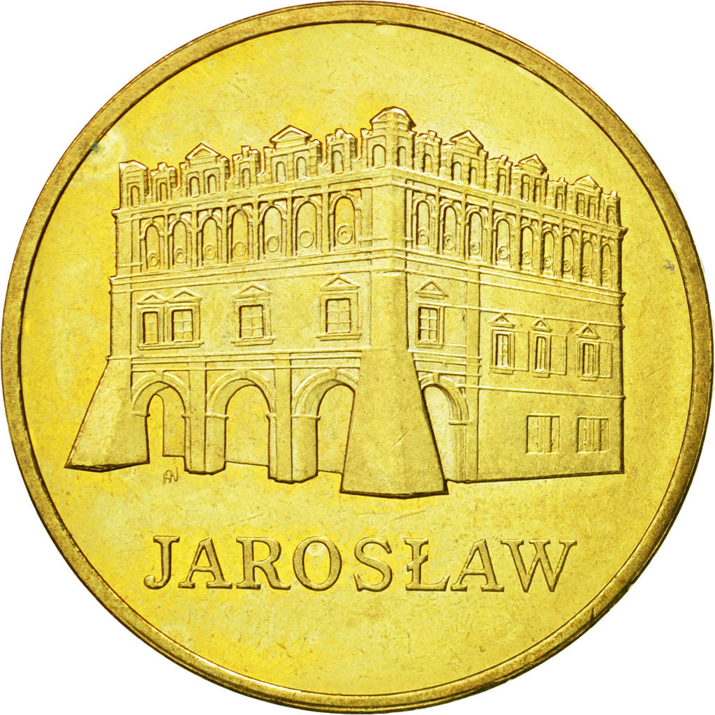 Coin, Poland, 2 Zlote, 2006, Warsaw, MS(63), Brass, KM:566