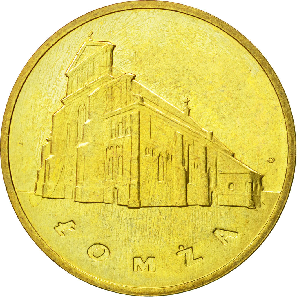 Coin, Poland, 2 Zlote, 2007, Warsaw, MS(63), Brass, KM:616