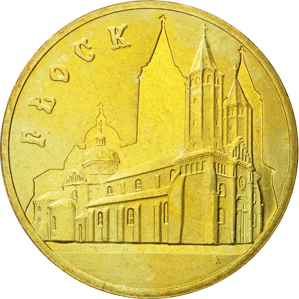 Coin, Poland, 2 Zlote, 2007, Warsaw, MS(63), Brass, KM:617
