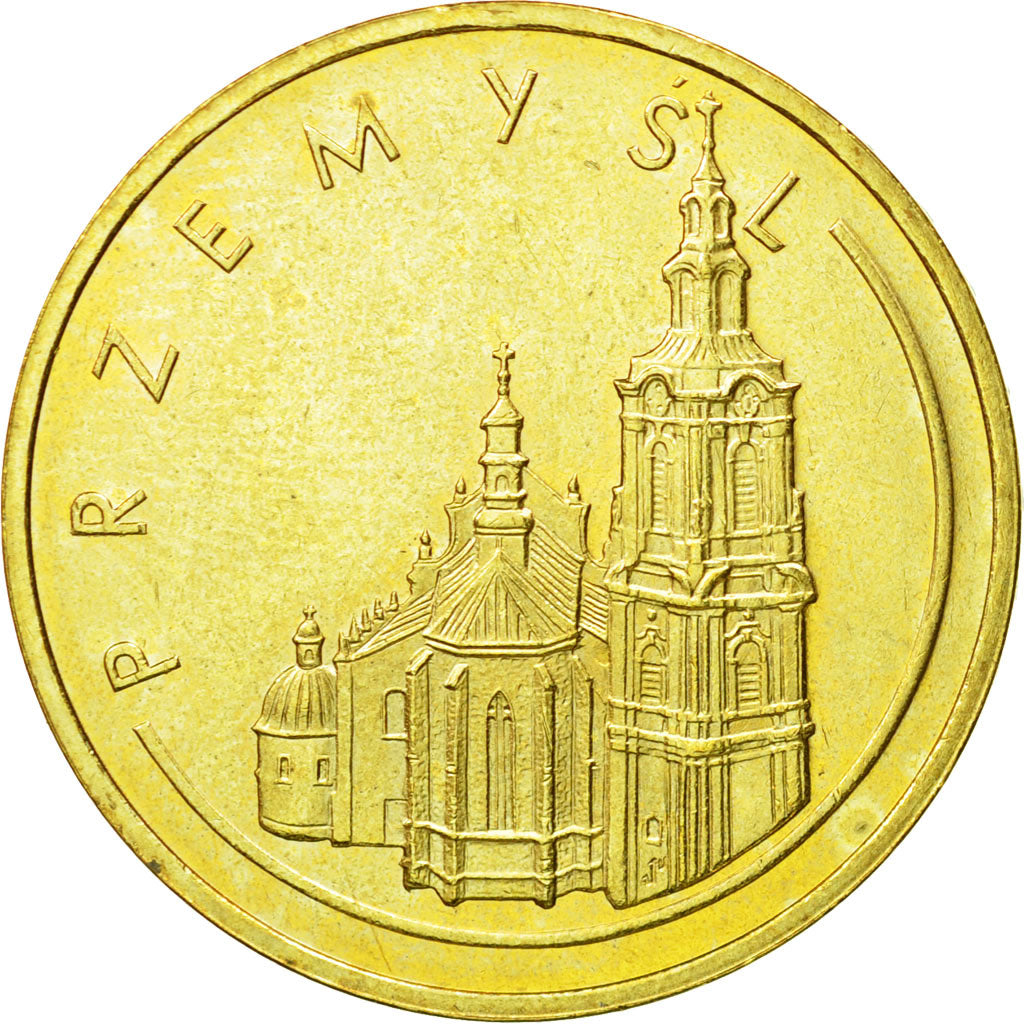 Coin, Poland, 2 Zlote, 2007, Warsaw, MS(63), Brass, KM:618