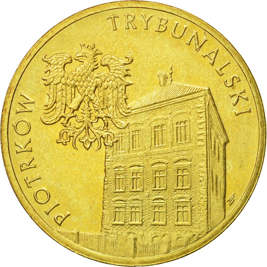 Münze, Polen, 2 Zlote, 2008, Warsaw, UNZ, Messing, KM:628