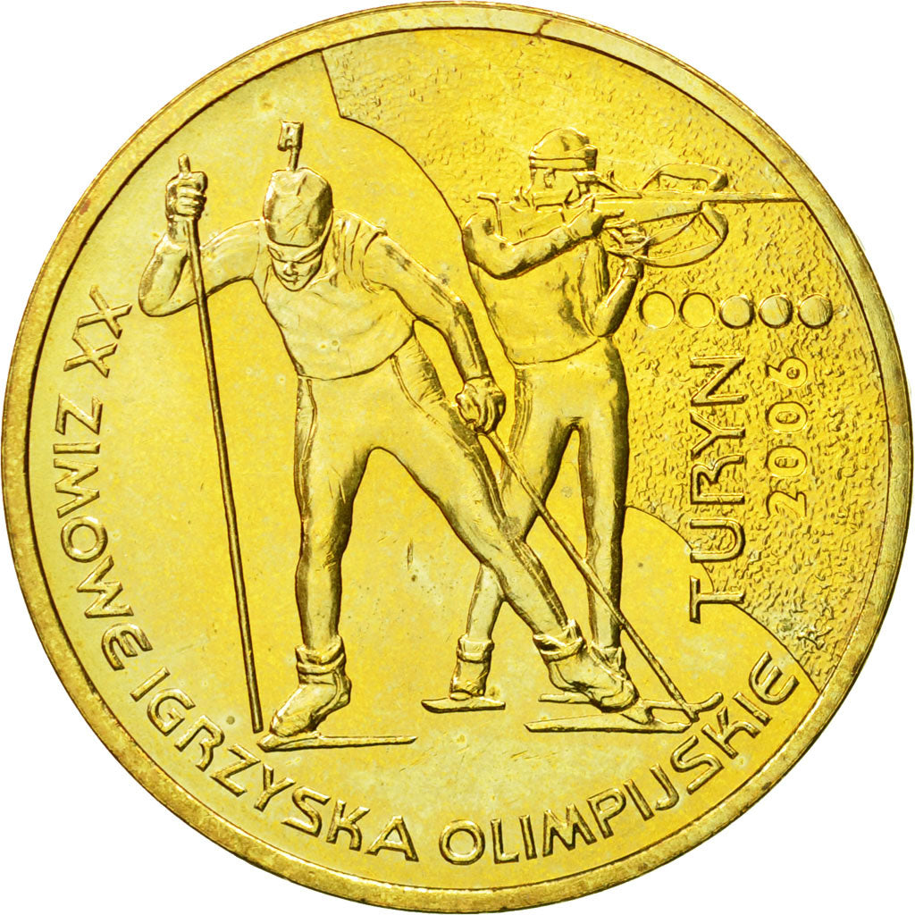 Coin, Poland, 2 Zlote, 2006, Warsaw, MS(63), Brass, KM:605