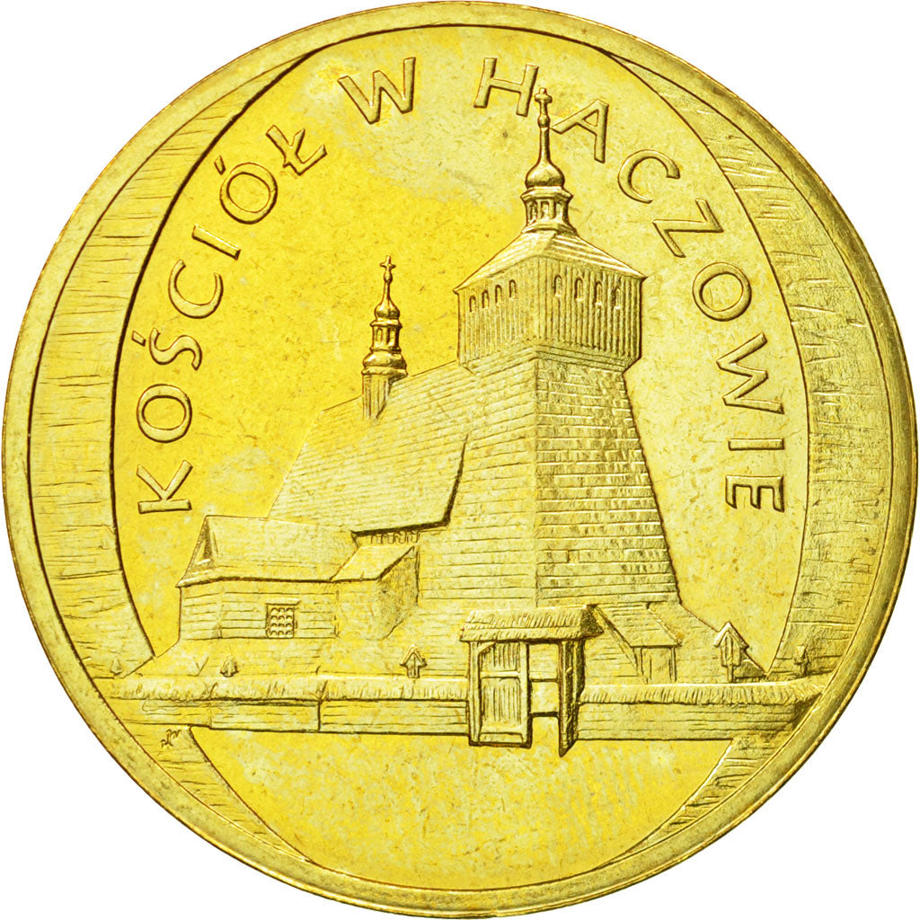 Coin, Poland, 2 Zlote, 2006, Warsaw, MS(63), Brass, KM:547