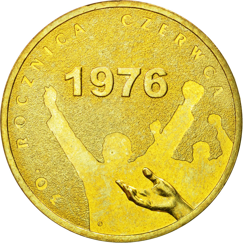 Coin, Poland, 2 Zlote, 2006, Warsaw, MS(63), Brass, KM:571