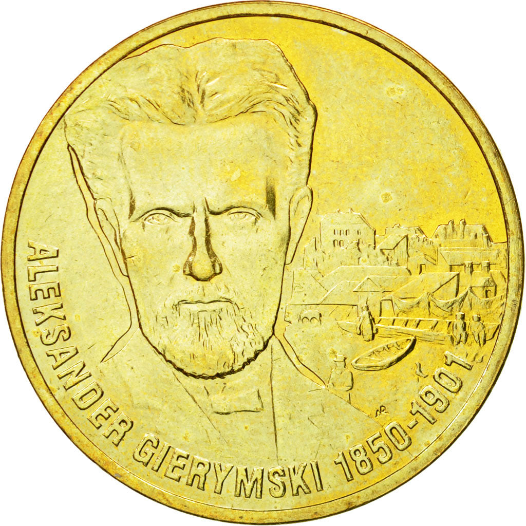 Coin, Poland, 2 Zlote, 2006, Warsaw, MS(63), Brass, KM:575