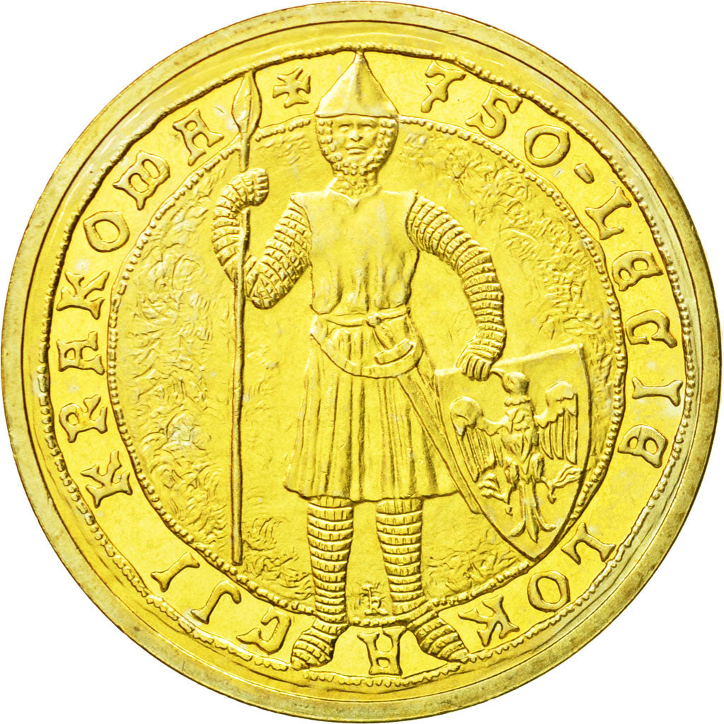 Coin, Poland, 2 Zlote, 2007, Warsaw, MS(63), Brass, KM:594
