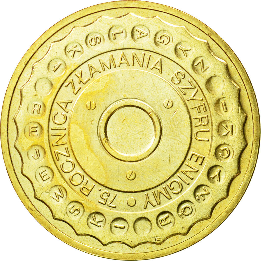 Coin, Poland, 2 Zlote, 2007, Warsaw, MS(63), Brass, KM:586