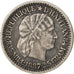 Coin, Haiti, 10 Centimes, 1887, EF(40-45), Silver, KM:44