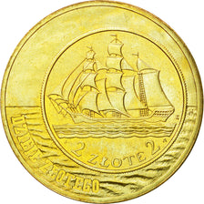 Coin, Poland, 2 Zlote, 2005, Warsaw, MS(63), Brass, KM:521
