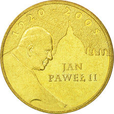 Coin, Poland, 2 Zlote, 2005, Warsaw, MS(63), Brass, KM:525