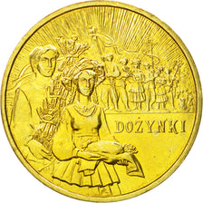 Coin, Poland, 2 Zlote, 2004, Warsaw, MS(63), Brass, KM:507