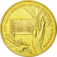 Coin, Poland, 2 Zlote, 2004, Warsaw, MS(63), Brass, KM:509