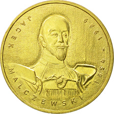 Coin, Poland, 2 Zlote, 2003, Warsaw, MS(63), Brass, KM:477
