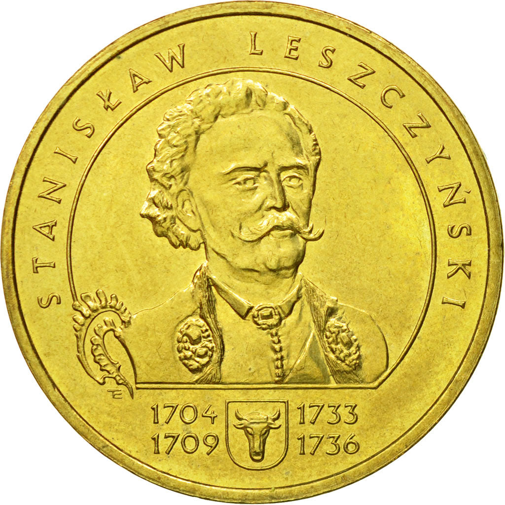 Coin, Poland, 2 Zlote, 2003, Warsaw, MS(63), Brass, KM:473