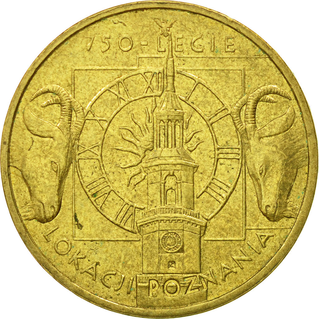 Coin, Poland, 2 Zlote, 2003, Warsaw, MS(63), Brass, KM:447