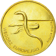Coin, Poland, 2 Zlote, 2003, Warsaw, MS(63), Brass, KM:445