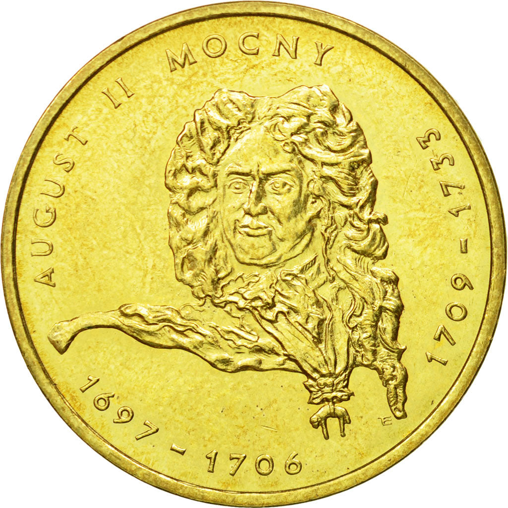 Coin, Poland, 2 Zlote, 2002, Warsaw, MS(63), Brass, KM:439