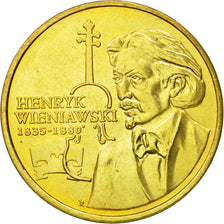 Coin, Poland, 2 Zlote, 2001, Warsaw, MS(63), Brass, KM:426