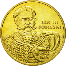 Coin, Poland, 2 Zlote, 2001, Warsaw, MS(63), Brass, KM:423